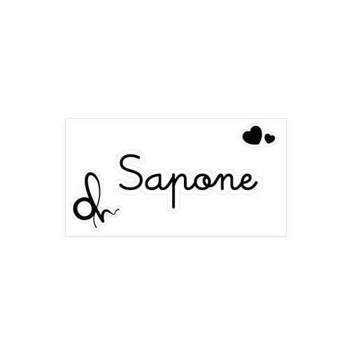Etichetta adesiva con scritta Sapone cm.4,5x1h. | OlimpiaHome. (3818931)