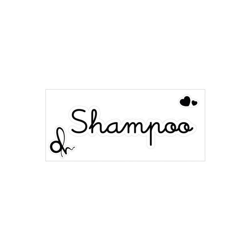 Etichetta adesiva con scritta Shampoo cm.7,5x1,5h. | OlimpiaHome. (3818936)