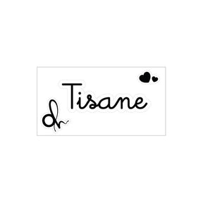 Etichetta adesiva con scritta Tisane cm.5x1,5h. | OlimpiaHome. (3818948)