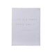 J-Line Party Targa decorativa da appendere in metallo dipinto bianco, 4 scritte in inglese cm.35x26h (3819259)