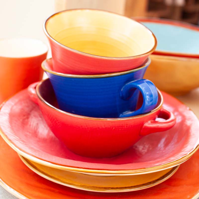 Novità Home Tazza da colazione Mediterraneo in gres porcellanato, più colori (3819265)