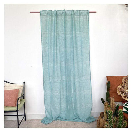 Lovely Shabby Tendone Itaca con riloga cinque colori cm.140x280h. (3819298)