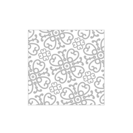 J-Line Sinfonie Argento Tovaglioli di carta fantasie natalizie, quattro modelli cm.12.5x3x12.5h (3819333)