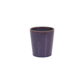 Vaso in porcellana a forma di bicchiere viola, due misure | OlimpiaHome. (3819354)