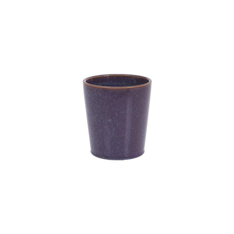 Vaso in porcellana a forma di bicchiere viola, due misure | OlimpiaHome. (3819354)