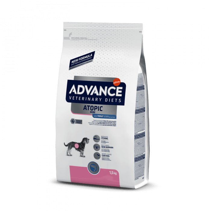 Advance Veterinary Diet Cane - Atopic Mini Trota 1,5 kg Advance Veterinary Diet (2491707)