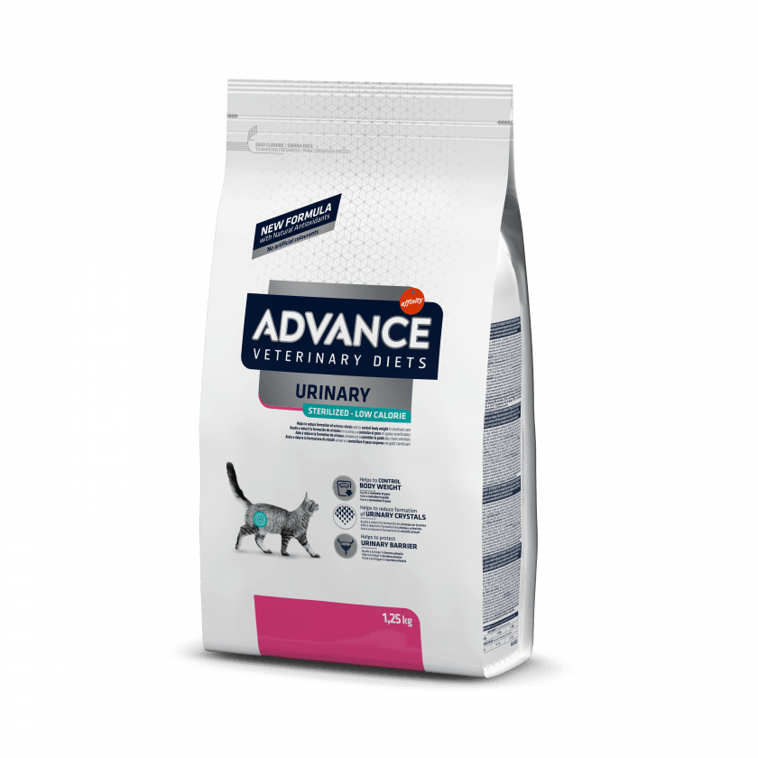 Advance Veterinary Diet Gatto Urinary Sterilised Low Calorie 1,25 kg Advance Veterinary Diet (2491718)