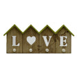 Appendino in legno Love 4 posti love Vacchetti