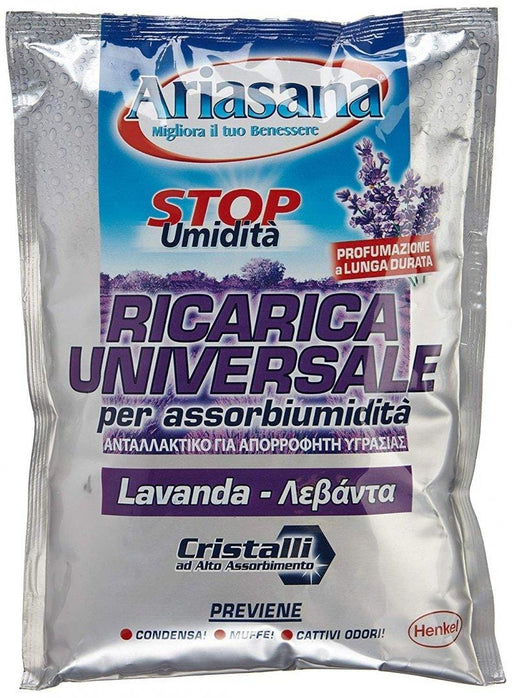 Ariasana Ricarica Sali Universale assorbiumidità Lavanda - 1 Busta da 450 g Ariasana (2491903)