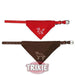 Bandana in pile con collare - 45-55 cm - 25 mm - marrone - Trixie Trixie (2491968)