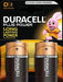 Batterie Pile Torcia LR20 Power D in blister da pz.2 - Duracell Duracell (2491994)