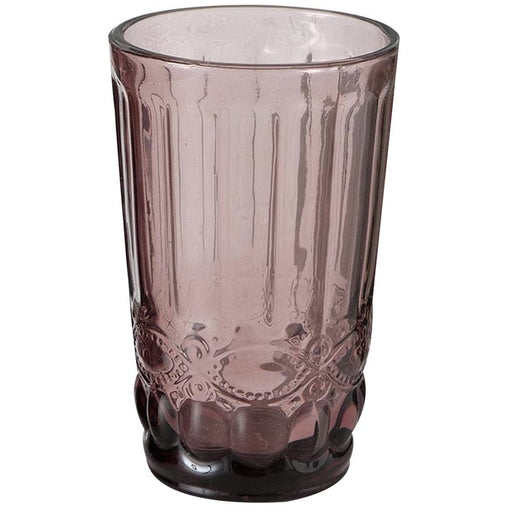 Bicchiere in Vetro Decò Rosè / Righe Millstore.it (2559439)