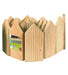 Bordo ornamentale in legno con punte - m 1,80 x h 18 cm - Verdemax Verdemax (2492121)