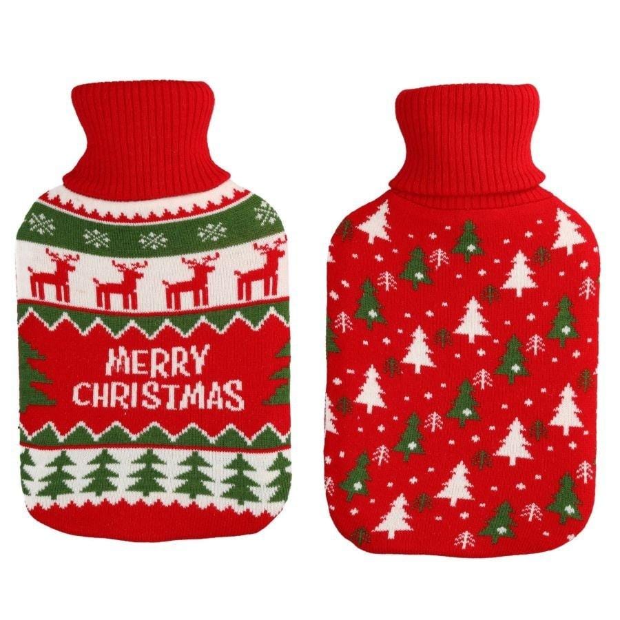 Borsa acqua calda rosso verde 2 assortiti - cm 34 x 20,5 x 4 - 2 Lt Vacchetti (2492127)