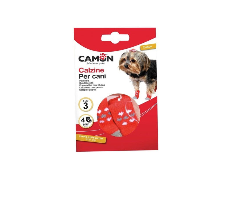 Calzini per Cani con Cuori - Camon Medium Camon (2492227)