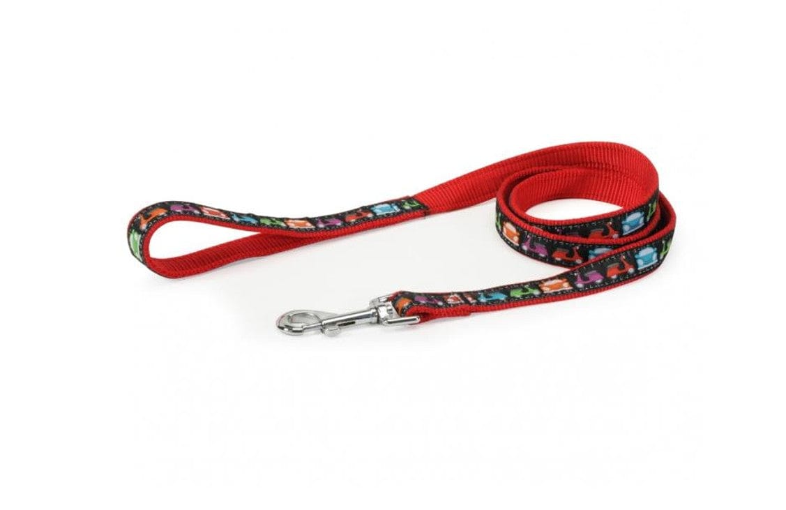 Camon GUINZAGLIO " CAR & SCOOTER " - Guinzaglio per Cani Rosso / 2,5 x 120 cm Camon (2492239)