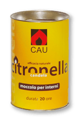 Candela alla Citronella per interni con confezione eco riciclabile Citronella Cereria Artigiana Umbra (2492263)