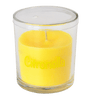 Candela Citronella bicchiere vetro per interni 74x83 mm Cereria Artigiana Umbra (2492272)