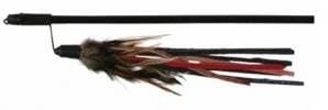 Canna da Pesca con Frange e Piuma - 50 cm - Trixie Trixie (2492284)