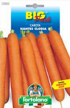 Carota Nantes Clodia 2 - Big Pack - L'Ortolano L'Ortolano (2492377)