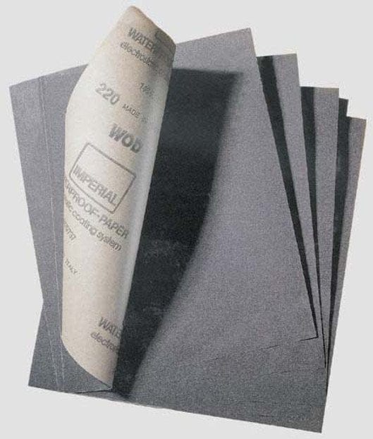 Carta Abrasiva Impermeabile Wod - grana 100 - 1 foglio Imperial Abrasivi