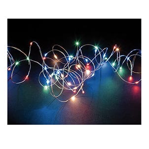 Catena Gocce di Luce Led in Filo di Rame - a batteria Multicolor / 5 mt Giocoplast (2492532)