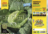 Immagine illustrativa: Cavolo verza autunno invernale Deuce / Wirosa. La pianta ricevuta può avere dimensioni e sviluppo diversi.