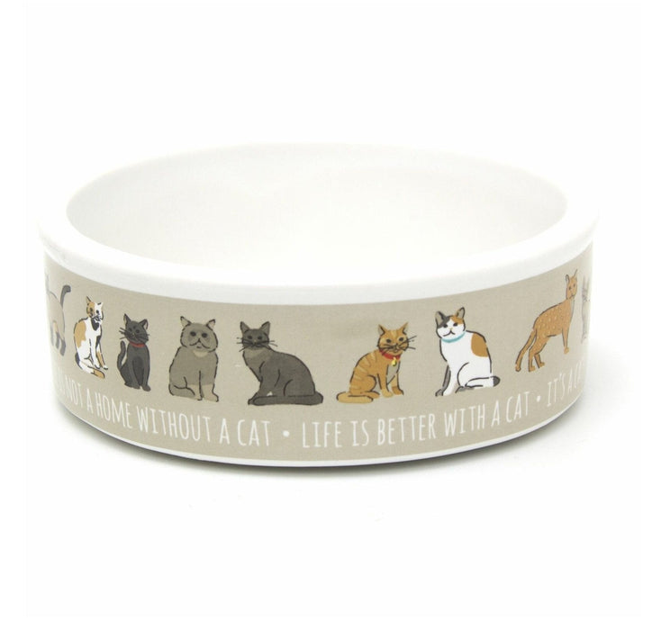 Ciotola in ceramica per gatto - 12 cm MillStore