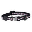 Collare con cuori e campanella per gatto in nylon - Trixie Nero Trixie (2492995)