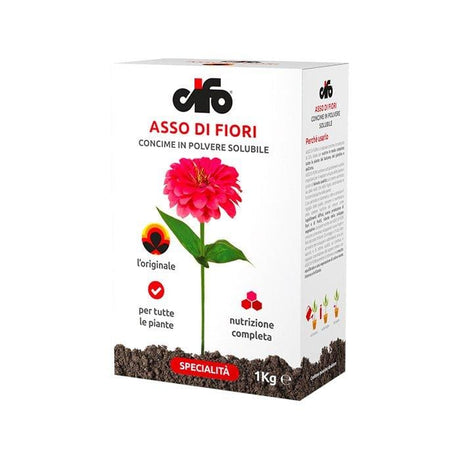 Concime Asso di Fiori in polvere solubile - 1 kg - Cifo Cifo (2493144)