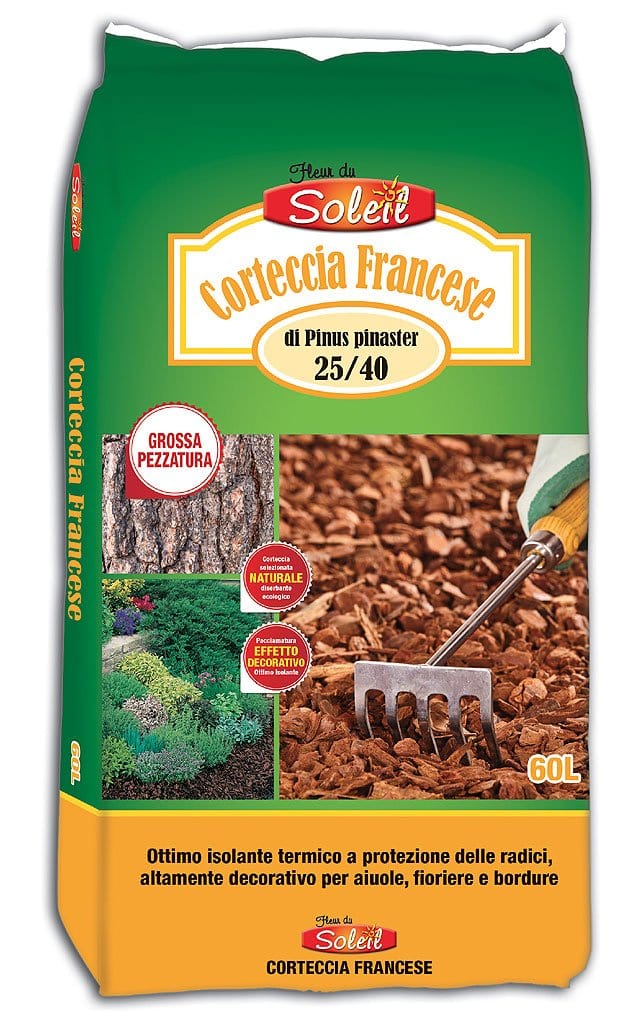 Corteccia Francese 25-40 di pino - 60 Litri - Fleur du Soleil Fleur Du Soleil (2493285)