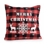 Cuscino sfoderabile in Tartan con decoro Natalizio Renne Art From Italy (2567591)