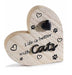 Decorazione in legno a cuore - Cats MillStore (2493516)