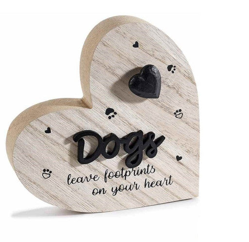 Decorazione in legno a cuore - Dogs MillStore (2493517)