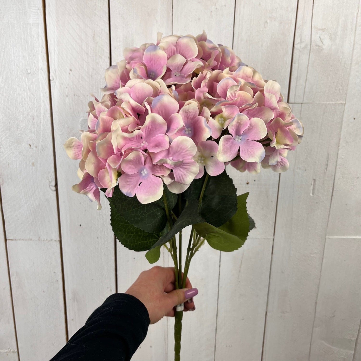 Decorazione Ortensia Bush - 42 cm Lilla MillStore (2493522)