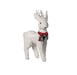 Decorazione Renna bianca natalizia con sciarpina Ad trend (2493526)