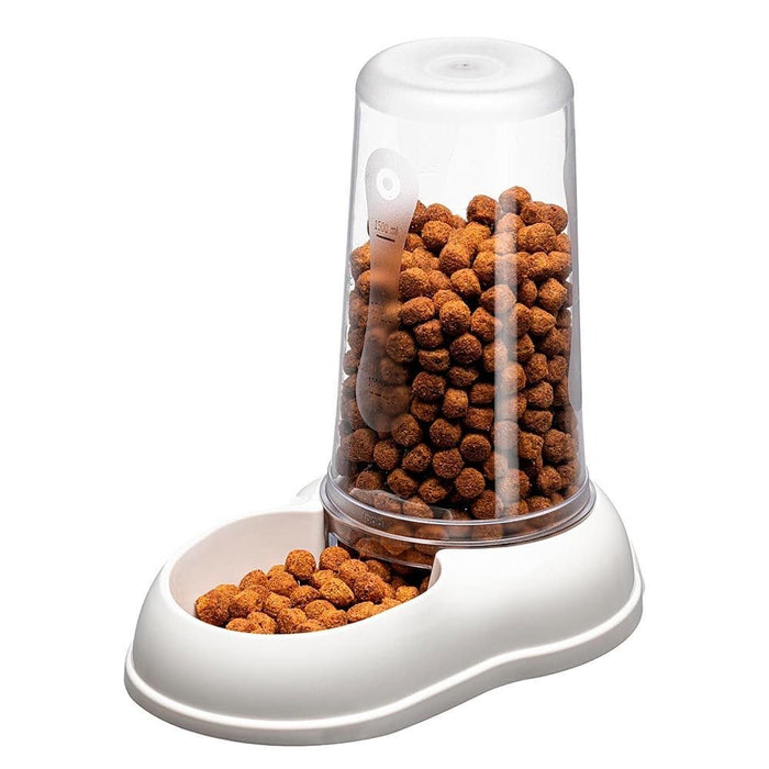 Dispenser di crocchette o acqua per cani e gatti Azimut - Ferplast Bianco / 1,5 Litri Ferplast