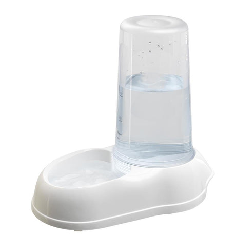 Dispenser di crocchette o acqua per cani e gatti Azimut - Ferplast Bianco / 5,5 Litri Ferplast (2493584)