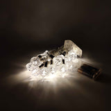 Catena di luci decorativa 20 Led - Diamante - Luce Calda