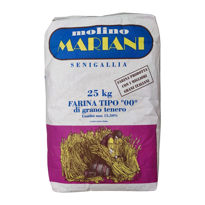 Farina tipo 00 Extra - Pasta fresca Grano Tenero Italiano - Molino Mariani 25 kg Molino Mariani