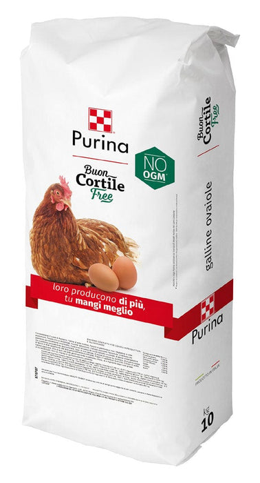 Farinovo mangime ovaiole senza OGM - Purina Buon Cortile 10 kg Purina Buon Cortile (2493775)