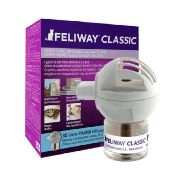 Feliway Classic Diffusore - 48 ml - Feromone Appagante Del Gatto Ceva Vetem (2493802)