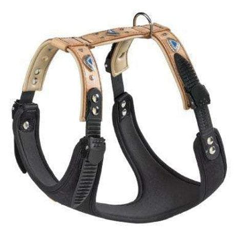 Ferplast GIOTTO PETTORINA IN PELLE - Per cani - 3 Colori e 3 Misure Beige / false Ferplast (2493879)