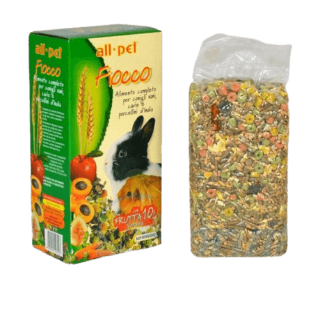 Fiocco mangime Conigli Nani, Cavie e Porcellini d'india - 800 gr - All-Pet All - Pet (2494064)