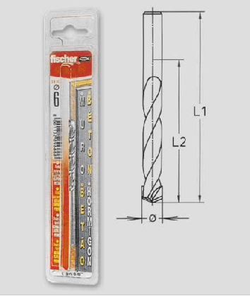 Fischer Punta Normale X Muro 12 K Fischer (2494091)