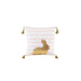 Fodera per cuscino a righe con Coniglietto 45 x 45 cm MillStore (2576816)