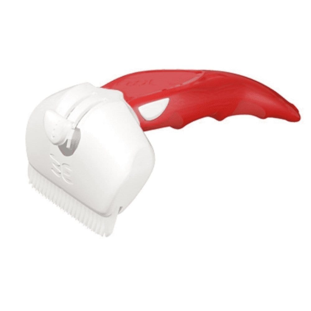 Foolee Easee - Strumento De-shedding per Cani Rosso / Medium Foolee (2494151)