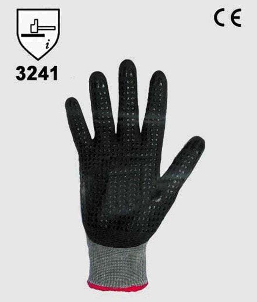 Guanti traspiranti Actifresh, colore nero, taglia 9 MillStore (2494539)