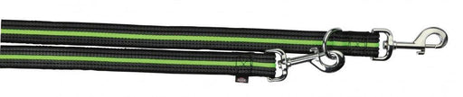 Guinzaglio Addestramento Educativo Fusion - L-XL = 2.00m/25mm - Nero / Verde - Trixie Trixie (2494566)