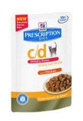 Hill' s Prescription Diet C-D umido Urinary Stress al Pollo - 12 x 85 Gr Hill's (2494654)
